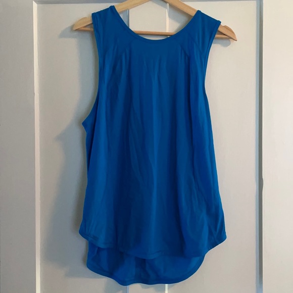 lululemon athletica Tops - lululemon athletica Blue Racerback Tank Top